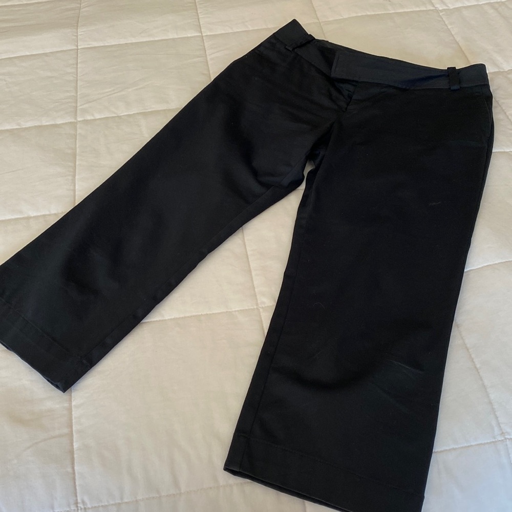 Black capri dress/casual pant